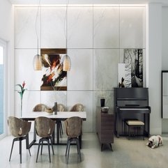 10 Ideas To Build Simple And Luxurious Dining Room Modern Design - Karbonix