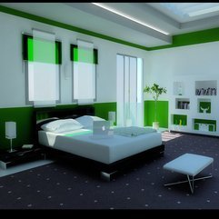 16 Green Color Bedrooms - Karbonix