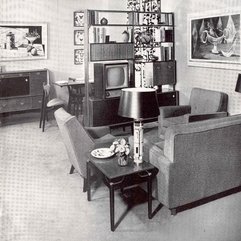 1950s Homes Living Room - Karbonix