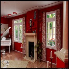 28 Red And White Living Rooms - Karbonix