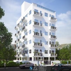 3D Architectural Rendering Of Modern Apartment Building Arystudios - Karbonix