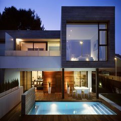 Best Inspirations : 6 Semi Detached Homes United By Matching Contemporary Architecture - Karbonix