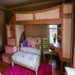 A Beautifully Bunk Beds With Stairs - Karbonix