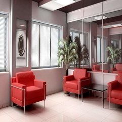 A Brilliant Concept Red Living Room - Karbonix