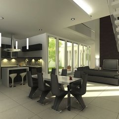 A Brilliant Design Modern Dining Room Gallery - Karbonix