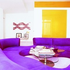 A Brilliant Design Purple Living Room - Karbonix