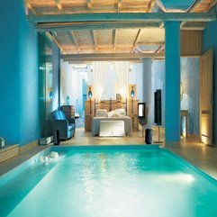A Pool The Mykonos Blu Resort Luxury Bedroom - Karbonix