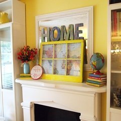 Best Inspirations : A Pretty Amp Frugal Fireplace Mantle Makeover A Cultivated Nest - Karbonix