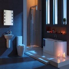 A Warm Modern Bathroom Creating - Karbonix