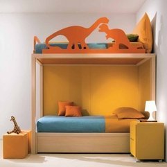 Accent In Fun Bedroom Ideas For Two Children Dinosaur - Karbonix