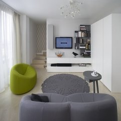 Adorable Apartment By Morpho Studio Stylish Living Room Decoration - Karbonix