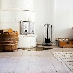 Best Inspirations : Adorable White Fireplace Scandinavian Style - Karbonix