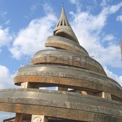 African Urban Modern Architecture With Spiral Cameroon Africa - Karbonix
