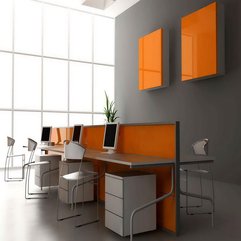 Amazing Furniture Design Orange Computer - Karbonix