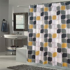 Best Inspirations : Amazing Modern Bathroom Curtains - Karbonix