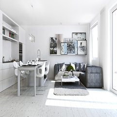 Best Inspirations : Amazing Modern Design White Apartment - Karbonix