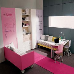 Best Inspirations : Amazing Modern Girls Bedroom Ideas - Karbonix