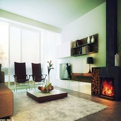 Best Inspirations : Amazing Modern Living Room With Stunning Fireplace And Cozy - Karbonix