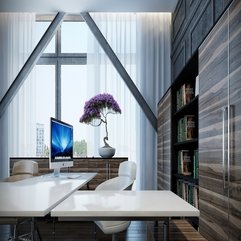 Amazing Modern Modern Home Office Design - Karbonix
