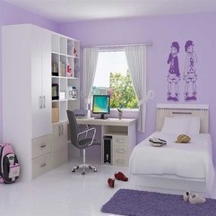 Amazing Modern Purple Walls Bedroom Design - Karbonix