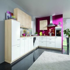 Amazing Purple Contemporary Kitchen Cabinets Design - Karbonix