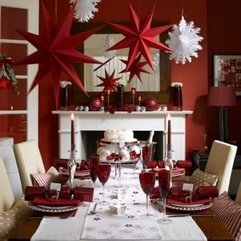 Best Inspirations : Amazing Red Dining Room In Walls Accessories And Hanging - Karbonix