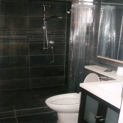 And White Bathroom Design - Karbonix