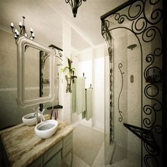 Best Inspirations : Antique Bathroom Interior White Wooden Daily Interior Design - Karbonix
