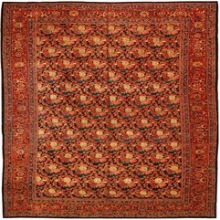 Antique Bidjar Persian Rug 43407 Nazmiyal Collection - Karbonix