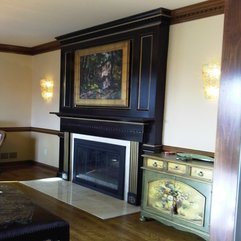 Antique Black Faux Fireplace Finish DIY Painting Guide - Karbonix