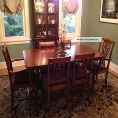 Best Inspirations : Antique Dining Room Set Incl Buffet And China Cabinet - Karbonix