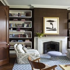 Apartment Adorable Modern Pantry Shelving Design In Living Room - Karbonix