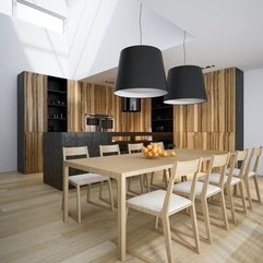 Best Inspirations : Apartment Amazing Minimalist Dining Room With Gray Dining Set And - Karbonix