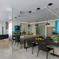 Best Inspirations : Apartment Awesome Look Of The Modern Apartment In Kharkov Dining - Karbonix