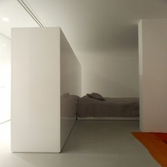 Best Inspirations : Apartment Bed Bed Pillows Carpet Hidden Lamps White Wall Simple - Karbonix