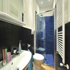 Best Inspirations : Apartment Blue Bathroom - Karbonix