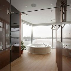 Apartment Epic Bathroom Design With Bright Decoration In Modern - Karbonix