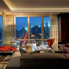 Best Inspirations : Apartment Lovely View Of City Skyline From The New York Apartment - Karbonix