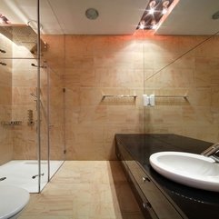 Best Inspirations : Apartment Sensational Bathroom Design With Dark Vanity White Sink - Karbonix