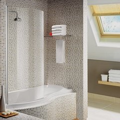 Apartment Stunning Minimalist Bathroom Design With Lovely Shower - Karbonix