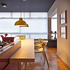 Best Inspirations : Apartment Two Green Pendant Lamps Work With Stylish Chairs To - Karbonix
