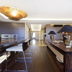 Apartments Amazing Modern Kitchen Design In Apartment With Lovely - Karbonix