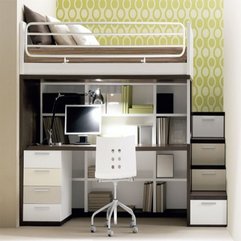 Apartments Incomparable Bunk Bed With Computer Desk For Creative - Karbonix
