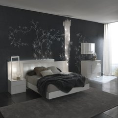 Appliances Charming Black Bedroom Design With Branches Painted - Karbonix