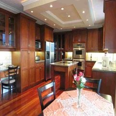 Archaic Wood Kitchen Decor Create Glamor Style - Karbonix