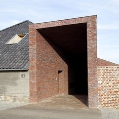 Best Inspirations : Architecture Adorable Double Height Entrance Doorway Of House DM - Karbonix