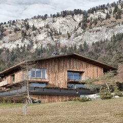 Architecture Amazing Hillside House Wooden Architecture Cozy - Karbonix