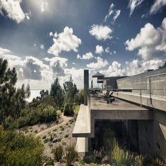 Best Inspirations : Architecture Awesome Chic Landscape View And Concrete Floor With - Karbonix