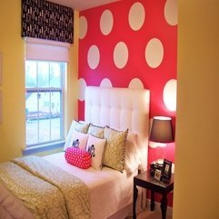 Architecture Cool Red White Polkadot Wallpaper In Contrast With - Karbonix