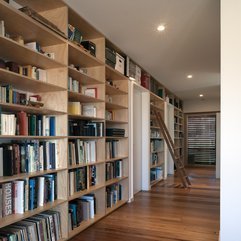 Best Inspirations : Architecture Creative Home Library Design With Large Wooden - Karbonix